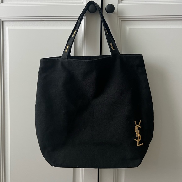 Yves Saint Laurent Tote - Embroidered Logos - Picture 1 of 11